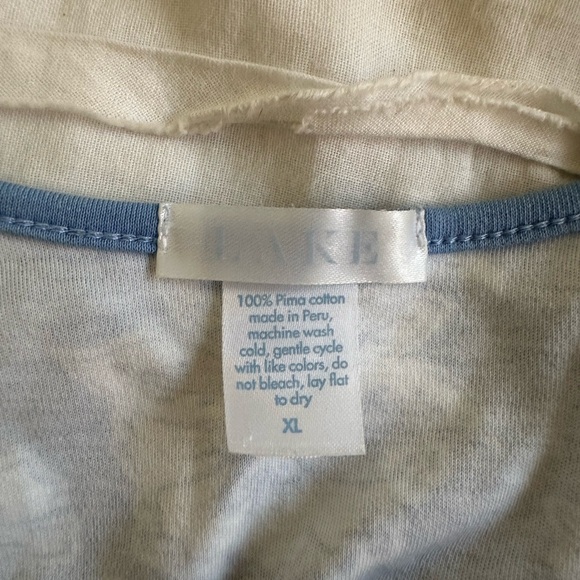 Lake Pajamas Pima Cotton Nightgown - Picture 3 of 5